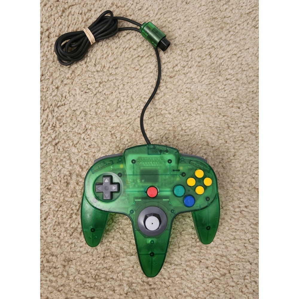N64 Nintendo Controller Tested Jungle Green